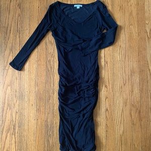 James Perse Ruched LBD